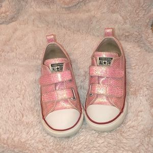 Pink Sparkle Converse!